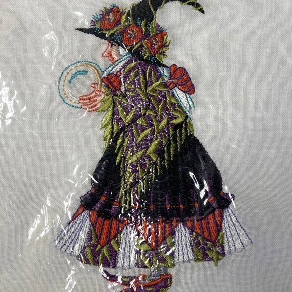 Patience Brewster Fortuna Witch Guest Tea Towel - Picture 2 of 5
